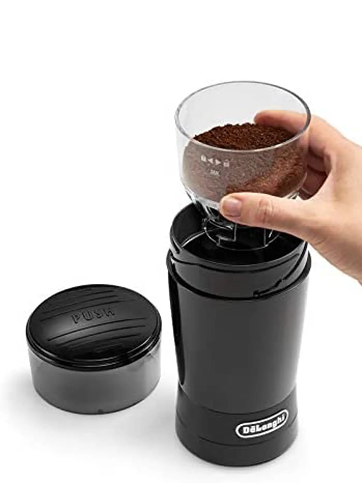 DELONGHI | Elektrische Kaffeemühle KG200 Schwarz | 